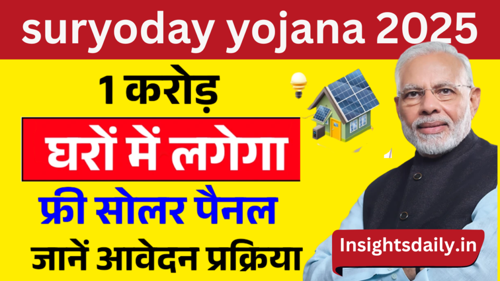 Suryoday Yojana 2025: उजाले की ओर एक नई शुरुआत